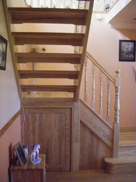 Ash Stairs - Inniskeen Joinery Works