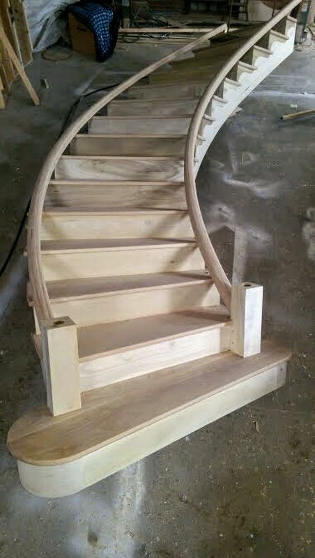 Oak Stairs - Inniskeen Joinery Works
